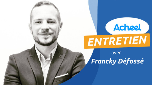 Francky Défossé, cofondateur d'Acheel